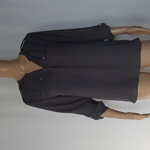 Simply Styled Women's Dark Grey Blouse‎ Size L